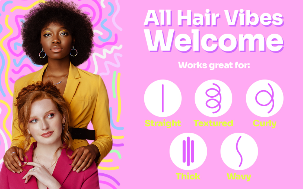 Wet Brush Original Detangling Brush, Purple (Digital Daydream) - Detangler Brush with Soft & Flexible Bristles - Detangling Brush for Curly Hair - Tangle-Free Brush for Straight, Thick, & Wavy Hair - 24hrsmart